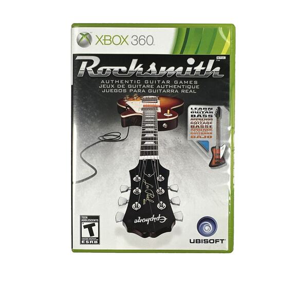 Rocksmith (Microsoft Xbox 360, 2012) No Cable Complete With Manual CIB - Picture 2 of 6